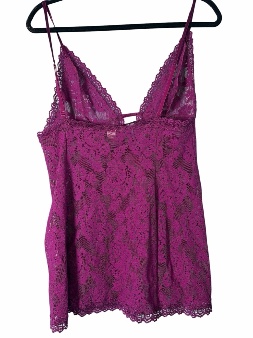 Seductivewear by Cinema & Victoria Secret Baby-dolls Pink/ Purple Women's Sz L - Picture 13 of 16